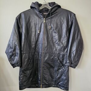 Wilsons‎ Leather Coat Jacket Men's Size Medium Thinsulate Quilted Liner Vintage